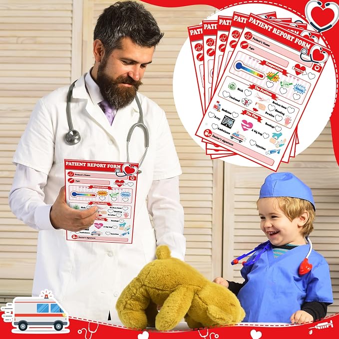 Eaasty Kids Pretend Play Notepads 4 x 6 Inch Pads - Image 2