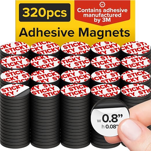 Peel-&-Stick Flexible Adhesive Magnets by X-betMAGNET