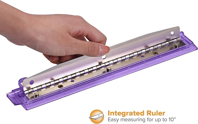 Bostitch Office Ring Binder 3 Hole Punch, 5 Sheets, Includes One Punch in - Image 4