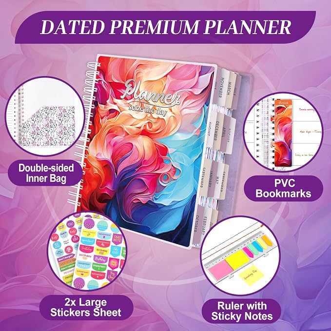 Planner 2026-2027, 18 Months Large Academic Daily Weekly Monthly Organizer | - Image 3