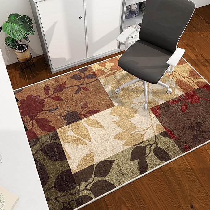 Office Chair Mat for Hardwood Floor, Machine Wash by CHAKME