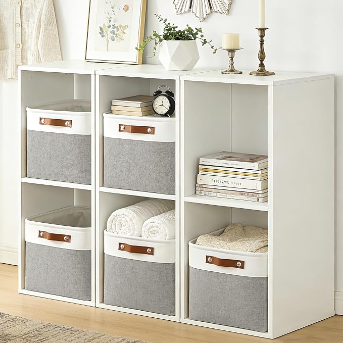 Bagnizer Storage Bins Large Fabric Storage Baskets - Image 2