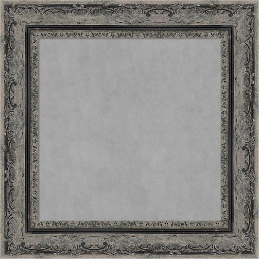 Amanti Art Black Framed Magnetic Board 16x16 X-Small Vision Board by AmantiArt