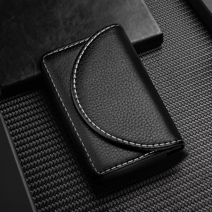 Leather Business Card Holder Walle - Image 7