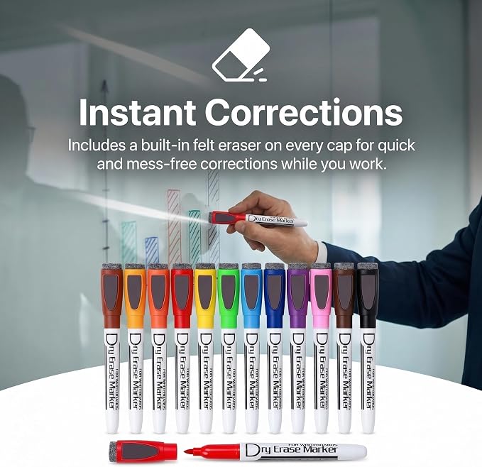 Volcanics Magnetic Dry Erase Markers - Image 2
