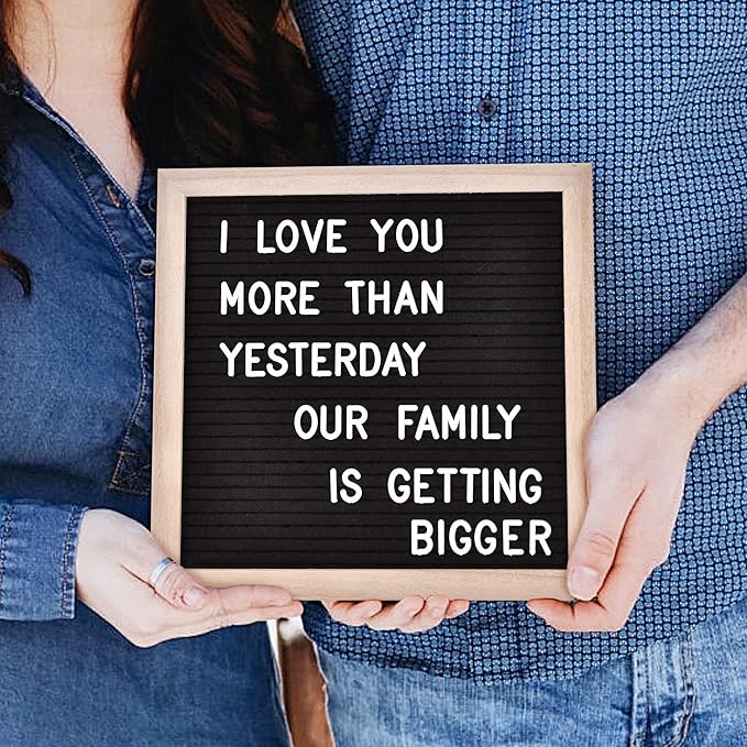 Felt Letter Board with 294 Letters, Numbers & Symbols - Image 3