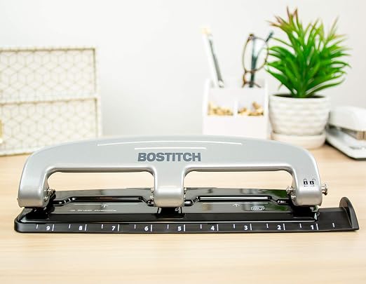 Bostitch Office inPRESS 12 Reduced Effort Three-Hole Punch - Image 7