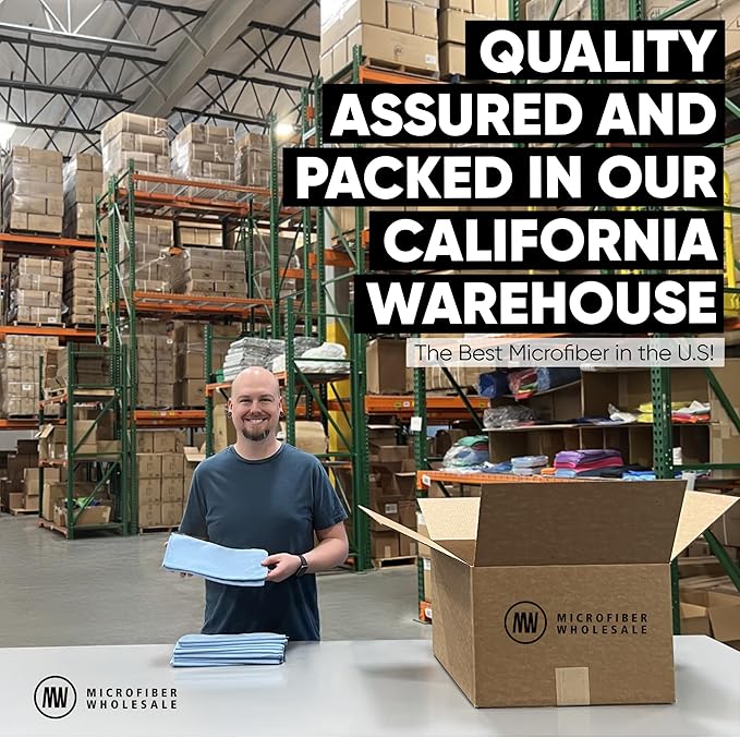 12" x 12" Pro Multi-Surface Microfiber Cleaning Cloths | Purple - 12 Pack | Premium Microfiber Towels for Cleaning Glass, Kitchens, Bathrooms, Automotive, Supplies & Products-DeskLoop Office