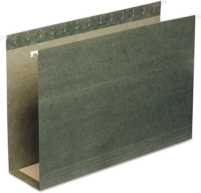 Smead Hanging File Folder with Tab, 1/3-Cut Adjustable Tab, Legal Size - Image 2