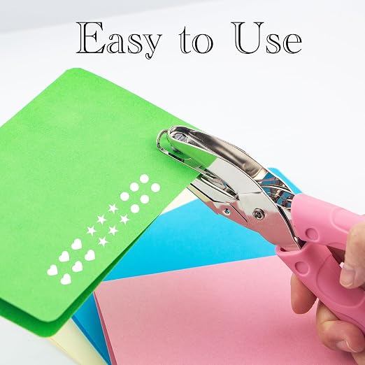 Round Shape Hole Handhold Single Paper Punch - Image 5