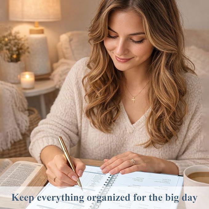 LADY&HOME Wedding Planner Book and Organizer - Image 6