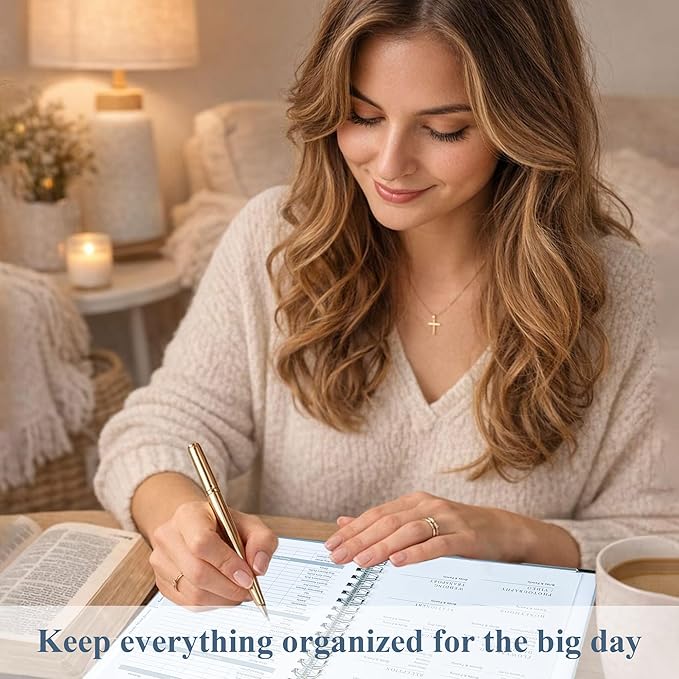 LADY&HOME Wedding Planner Book and Organizer - Image 6