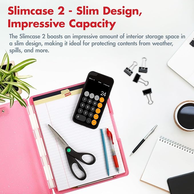 Dexas Slimcase 2 Plastic Clipboard - Image 2