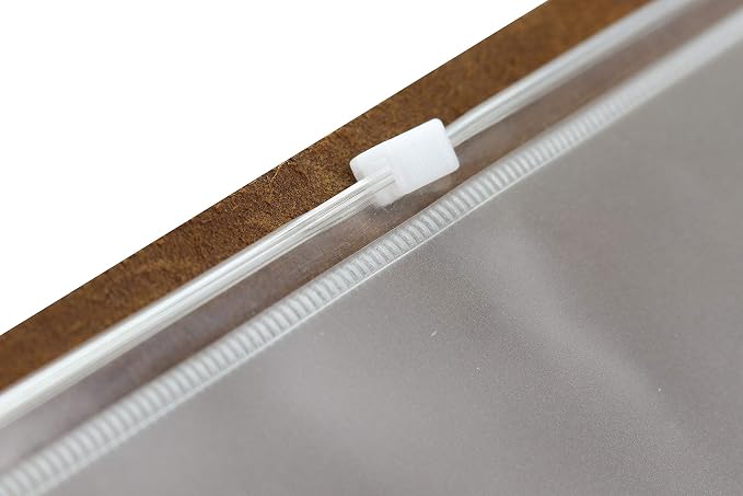 WANDERINGS Clear Zipper Case and Kraft Card Holder - Image 8