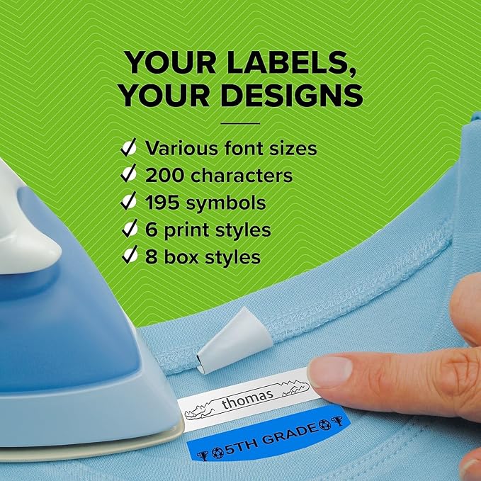 DYMO LetraTag 100H Silver Handheld Label Maker & LT Label Tapes, Thermal - Image 4
