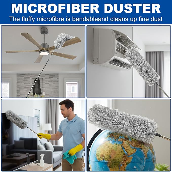 AURUZA Cleaning Duster for Cleaning Retractable Gap Dust Cleaner Cleaning Tools - Image 4