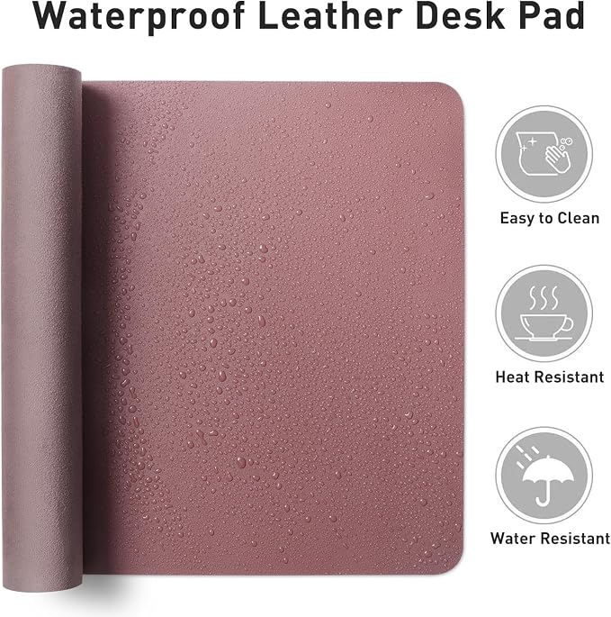 Aothia Faux Leather Desk Mat - Image 7