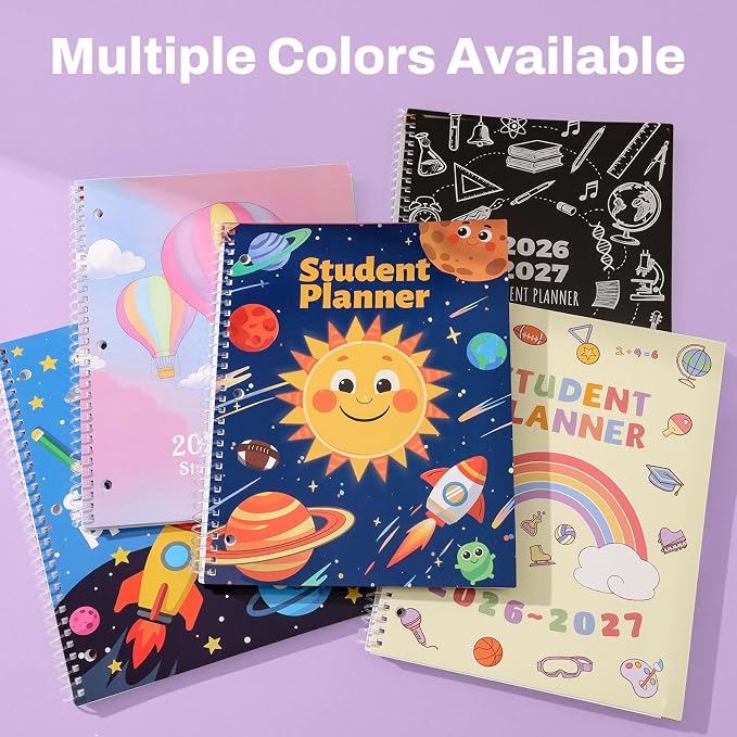 SUNEE Elementary Student Planner 2026-2027, Academic Year Jul. 2026 - Image 7