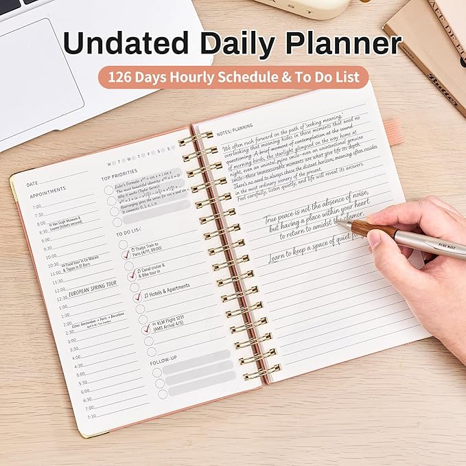Ovesmusl Undated Daily Planner - Image 2