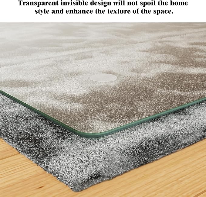 Koonmi Tempered Glass Chair Mat - Image 5