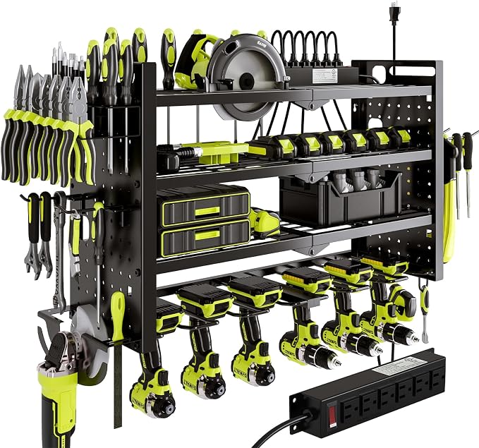 NattyDot Power Tool Organizer Wall Mount by NattyDot