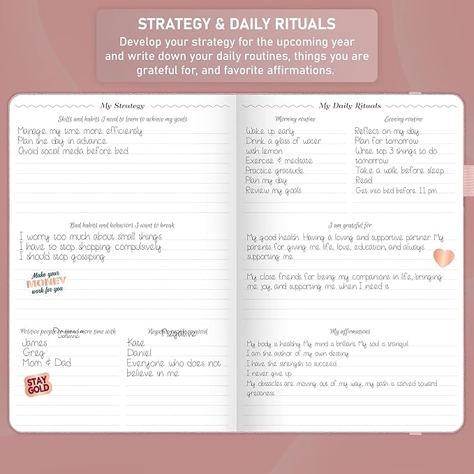 GoGirl Weekly Schedule Planner – Hourly Work & Life Planner - Image 5