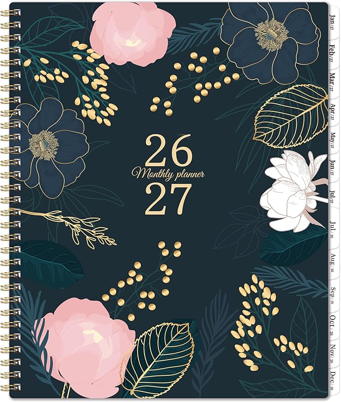 2026-2027 Monthly Planner by Indeme