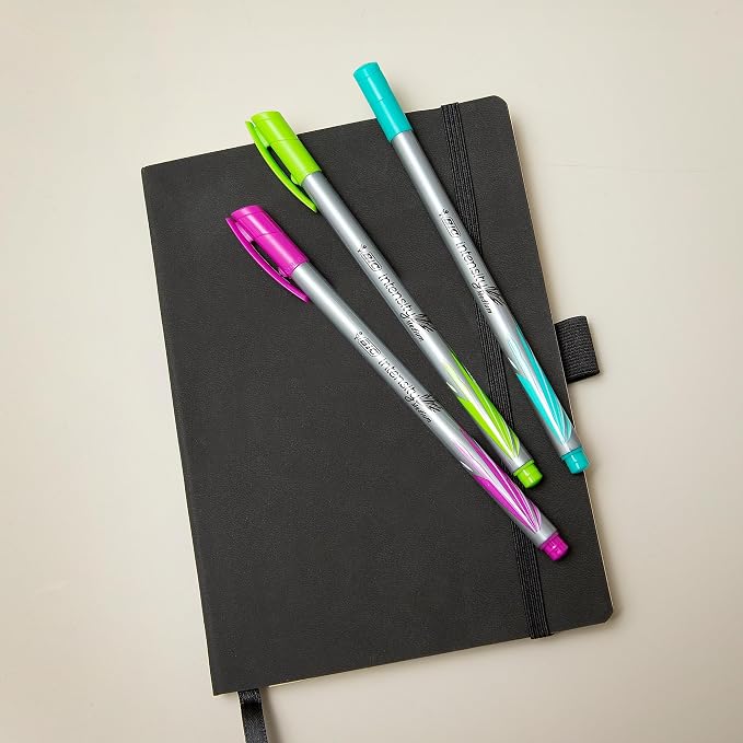 BIC Intensity Fineliner Marker Pens, Medium Point, Smooth Application - Image 6