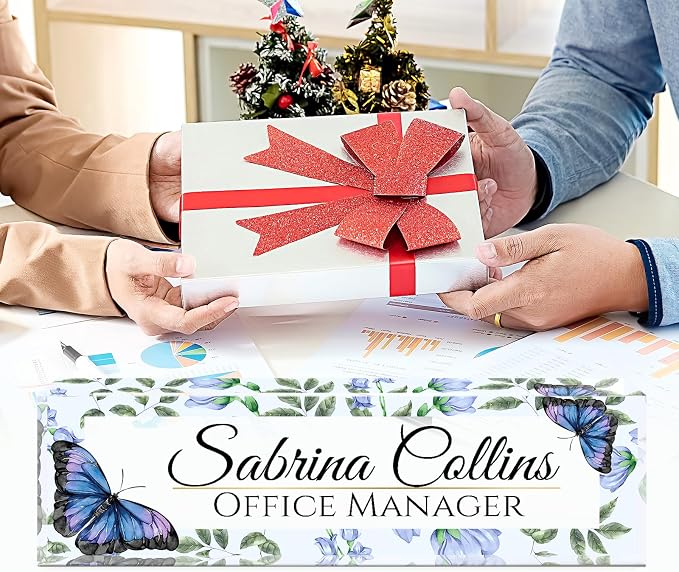 Name Plate for Desk, Desk Name Plate Personalized, Office Decor for Women Men - Image 5