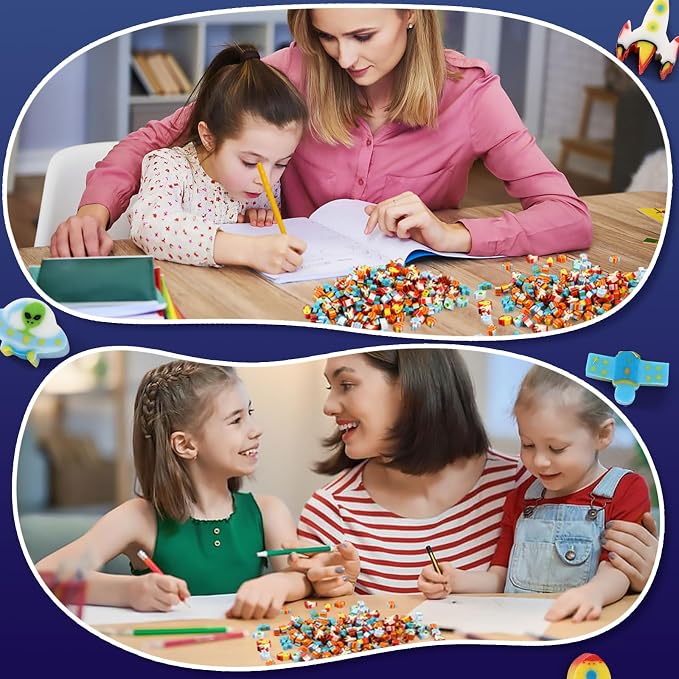 JUNEBRUSHS Space Mini Erasers - Image 5