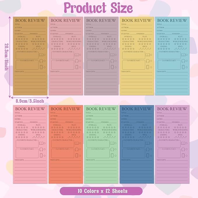 L1rabe Candy Book Review Bookmarks - Image 2