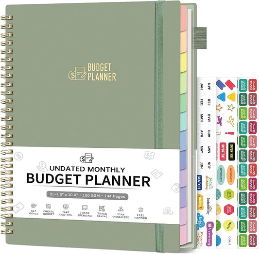 Budget Planner - Monthly Budget Book by LOAPEM