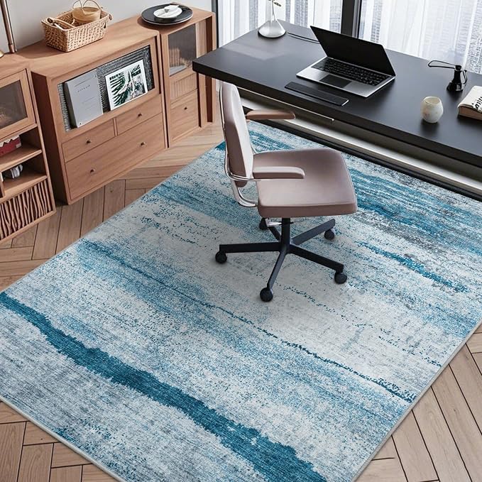 Office Chair Mat for Hardwood Floor, Machine Wash by CHAKME