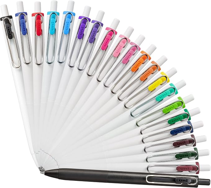 uniball uniONE Gel Pen, Retractable, Medium 0.7 mm - Image 7