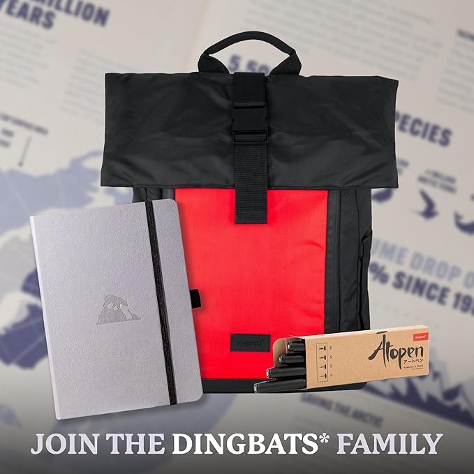 Dingbats - Earth Dotted A5 Medium Notebook, Glicine Arctic - Hardcover - Cream 100gsm Ink-Proof Paper - Numbered Pages, Index & Key Pages-DeskLoop Office