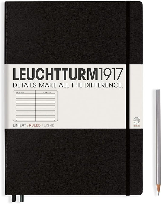 LEUCHTTURM1917 - Notebook Hardcover Master Classic A4+ - 235 Numbered Pages by LEUCHTTURM1917