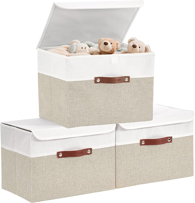 DECOMOMO Fabric Storage Bins by DECOMOMO