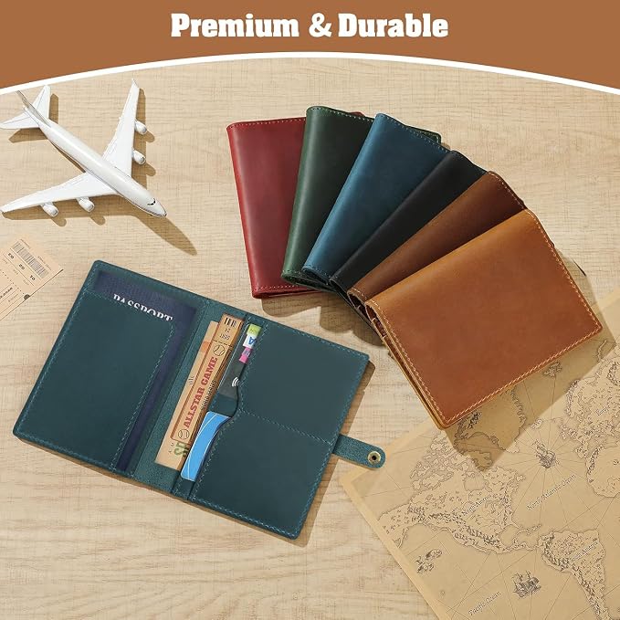 Jack&Chris Genuine Leather Passport Holder - Image 7