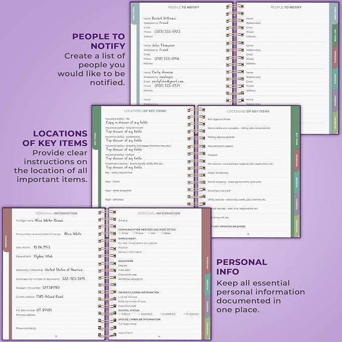 Clever Fox When I Die Planner - Image 3