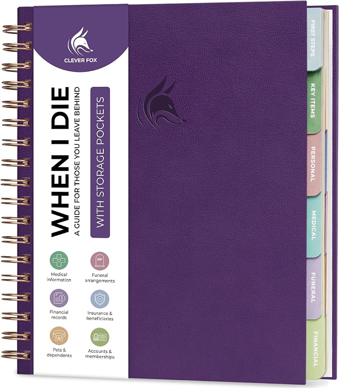 Clever Fox When I Die Planner by CleverFox
