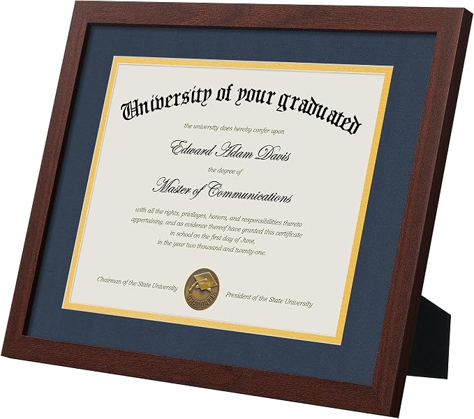 upsimples 11x14 Diploma Frame Certificate Degree Document Frame - Image 6