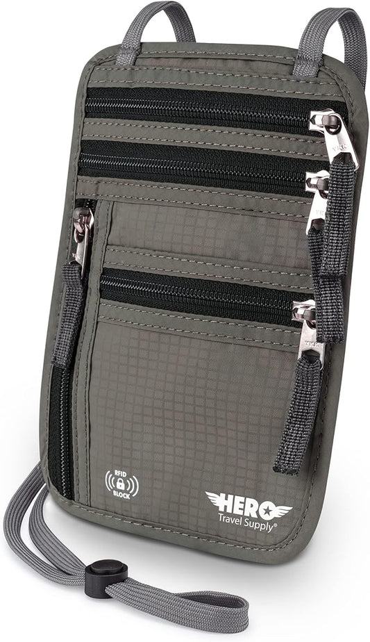 HERO Neck Wallet by HeroTravelSupply
