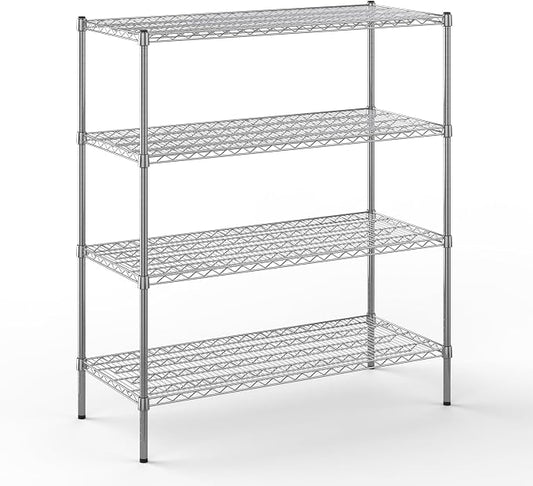 Regal Altair 21" Deep x 48" Wide x 54" Height Wire Shelving Kit | 4-Tier | NSF by Regal+Altair