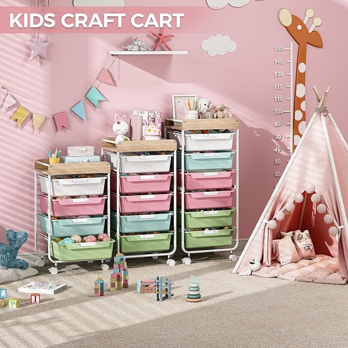 Rolling Storage Utility Cart - Image 8