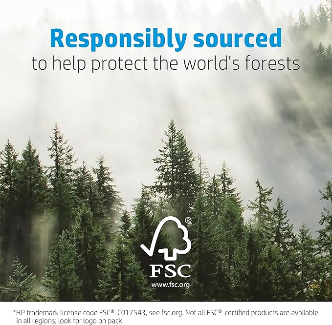 HP Professional Business Paper, Glossy, 8.5x11 in, 48 lb, 150 sheets, works with inkjet, PageWide, laser printers (Q1987A)-DeskLoop Office