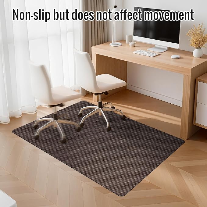Office Chair Mat for Hard Floors, Heavy Duty Floor Protector Rolling Chairs for - Image 2