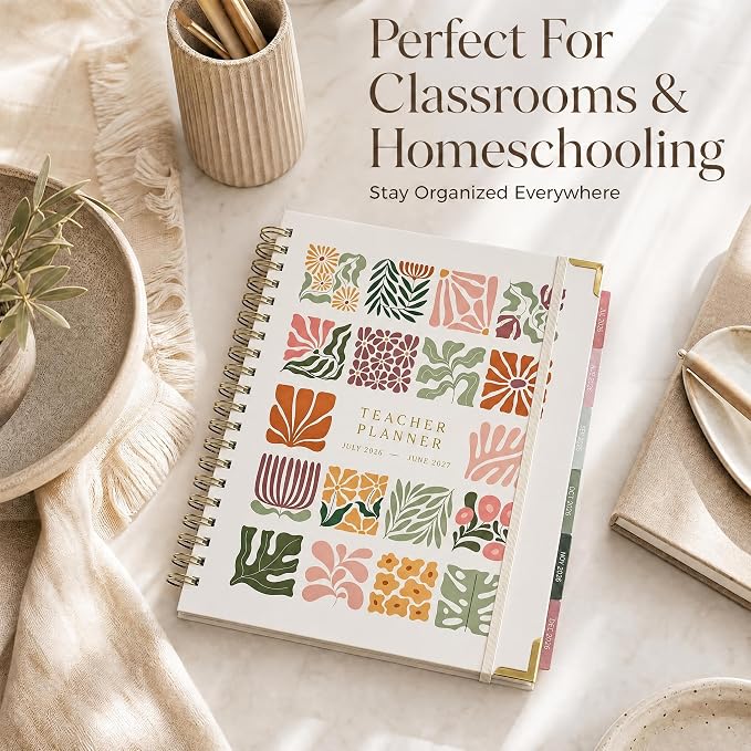 Aesthetic Teacher Planner For The 2026-2027 Academic School Year - Image 6