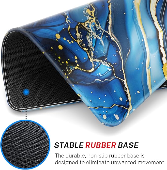 MROCO 3-Pack Mouse Pads, 30% Larger Surface, 8.5 x 11 in, Non-Slip Rubber Base - Image 4