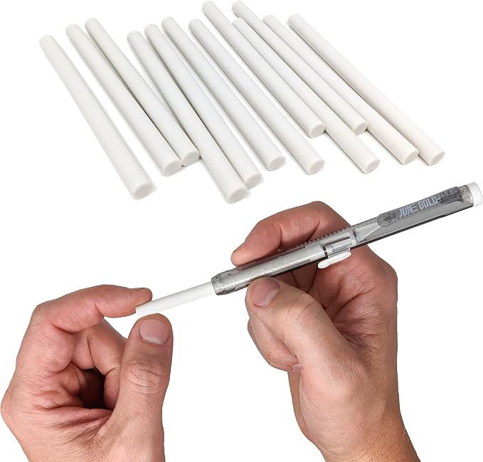 June Gold 4 Pack of Retractable Mechanical Pen Erasers - Image 3