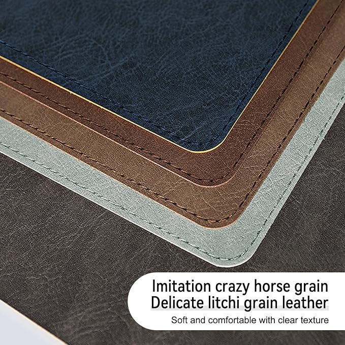 Imitation Crazy Horse Leather Desk Mat - Image 5